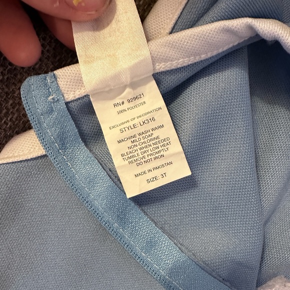 UNC Tarheels Toddler cheerleading uniform - Picture 6 of 6